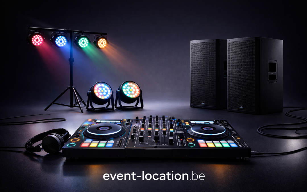 Location kit soirée à Waterloo : checklist complète pour un événement sans stress